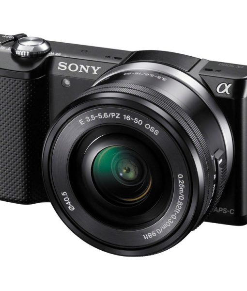 Sony Alpha a5000 Mirrorless Digital Camera with 16-50mm Lens (Black) 1www.filters-exchange.com