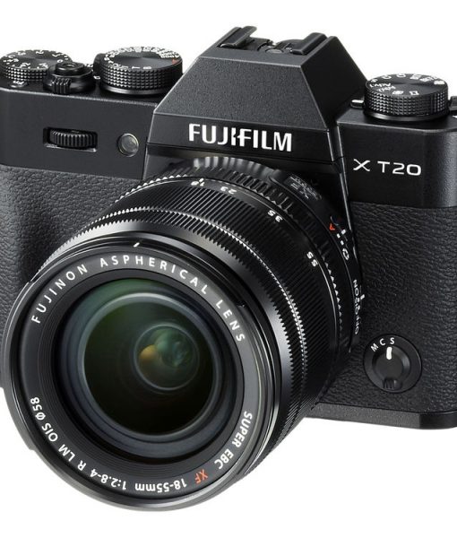 Fujifilm X-T20 Mirrorless Digital Camera with 18-55mm Lens (Black) 1www.filters-exchange.com