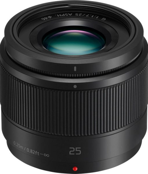 Panasonic Lumix G 25mm f1.7 ASPH. Lens 1 www.filters-exchange.com