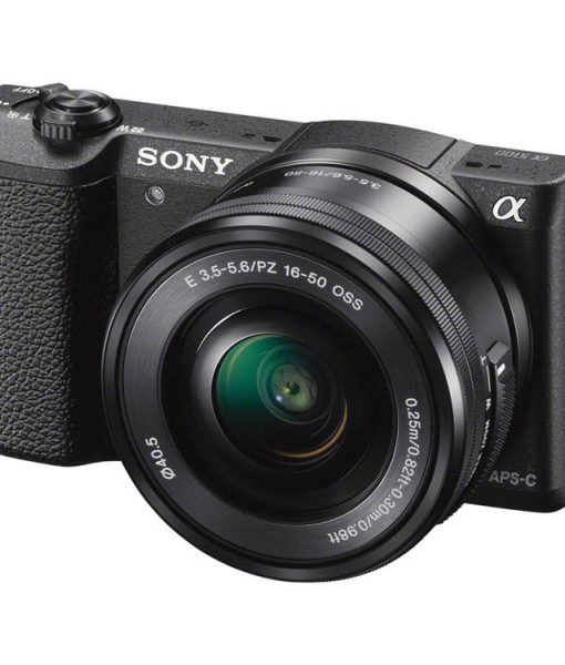 Sony Alpha a5100 Mirrorless Digital Camera with 16-50mm Lens (Black) 1www.filters-exchange.com