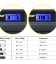 Kastar Battery (X2) & SLIM LCD Charger for Panasonic 1 www.filters-exchange.com