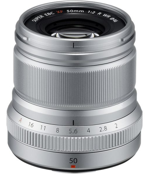 Fujifilm XF 50mm f2 R WR Lens (Silver) 1 www.filters-exchange.com