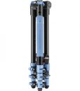 Manfrotto BeFree Compact Travel Aluminum Alloy Tripod (Blue) 5