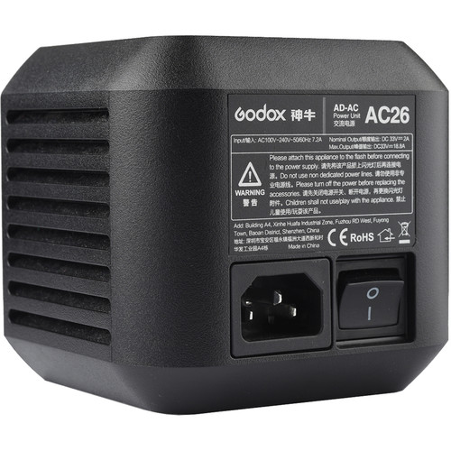 Godox AC-26 Adapter for AD600Pro Witstro Outdoor Flash