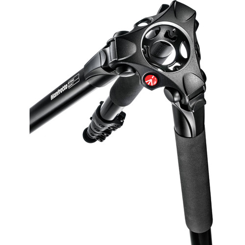 Manfrotto 504HD Fluid Head & MVT535AQ Aluminum Video Tripod Kit3