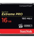 SanDisk 16GB Extreme Pro CompactFlash Memory Card (160MBs)