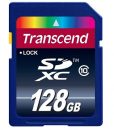 Transcend 128GB SDXC Class 10 Memory Card