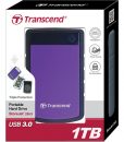 Transcend 1TB StoreJet 25H3 External Hard Drive (Purple)2