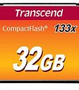 Transcend 32GB 133X CompactFlash Card