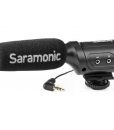 Saramonic SR-M3 Mini Directional Condenser Microphone with Integrated Shockmount3