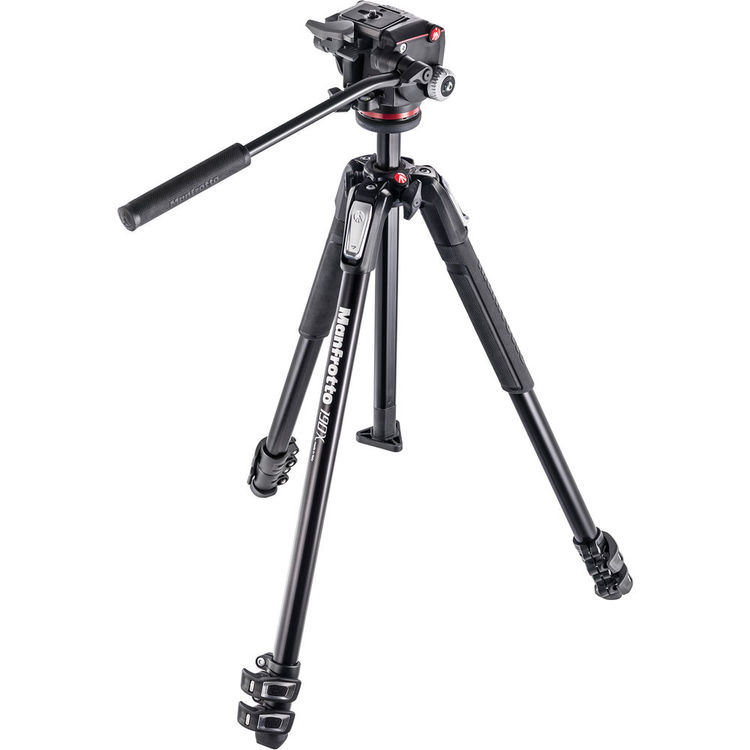 Manfrotto-190X3-Three-Section-Tripod-with-MHXPRO-2W-Fluid-Head-4-www.filters-exchange.com_
