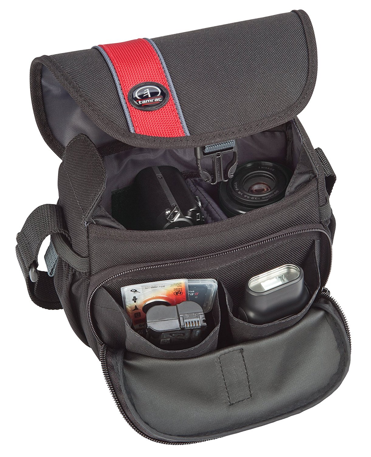 Tamrac-3440-Rally-Micro-Camera-Bag-BlackRed-2-www.filters-exchange.com_